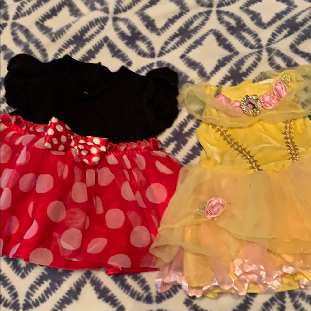 Baby costumes!! Minnie and Belle